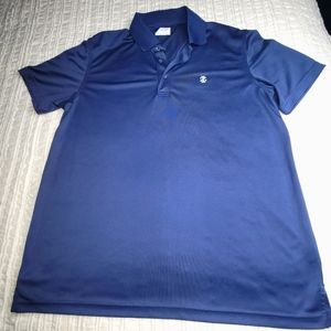 Men's IZOD Golf Navy Polo Large